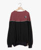 Panelled pullover