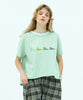 Blanket stitch T-shirt “PARADE” 【納期4月中旬】
