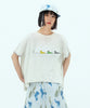 Blanket stitch T-shirt “PARADE” 【納期4月中旬】